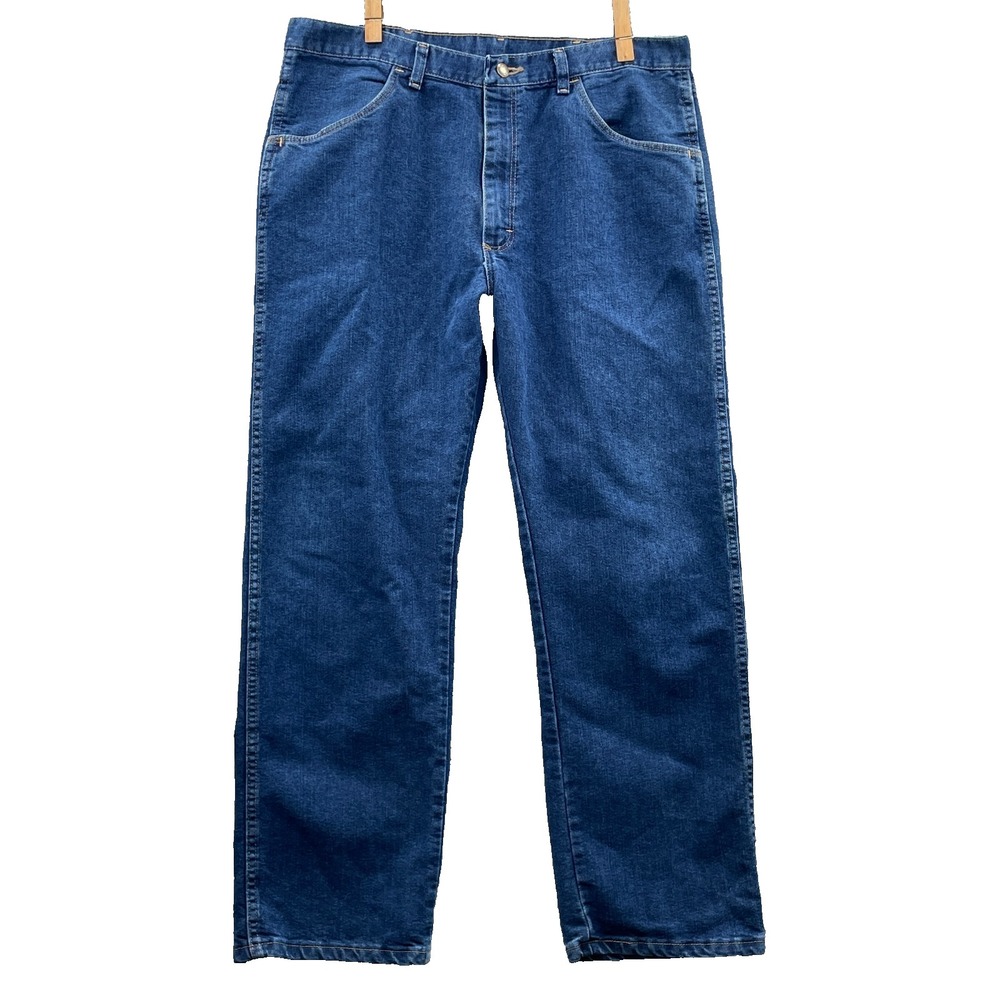Wrangler Jeans 35x30* Western Cowboy Workwear Rodeo Streetwear Rancher Stretch